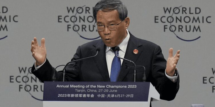 Chinese Premier, Li Qiang.