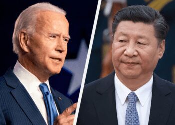 Combination picture of U.S President, Joe Biden and Xi Jinping, Chinese leader