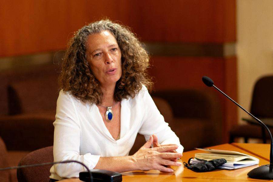 Denise Brown the U.N. humanitarian coordinator for Ukraine