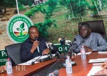 CEO of the Forestry Commission, Mr. John Allotey.