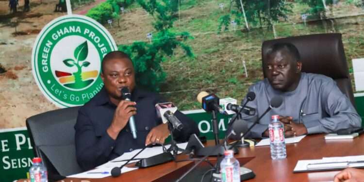 CEO of the Forestry Commission, Mr. John Allotey.