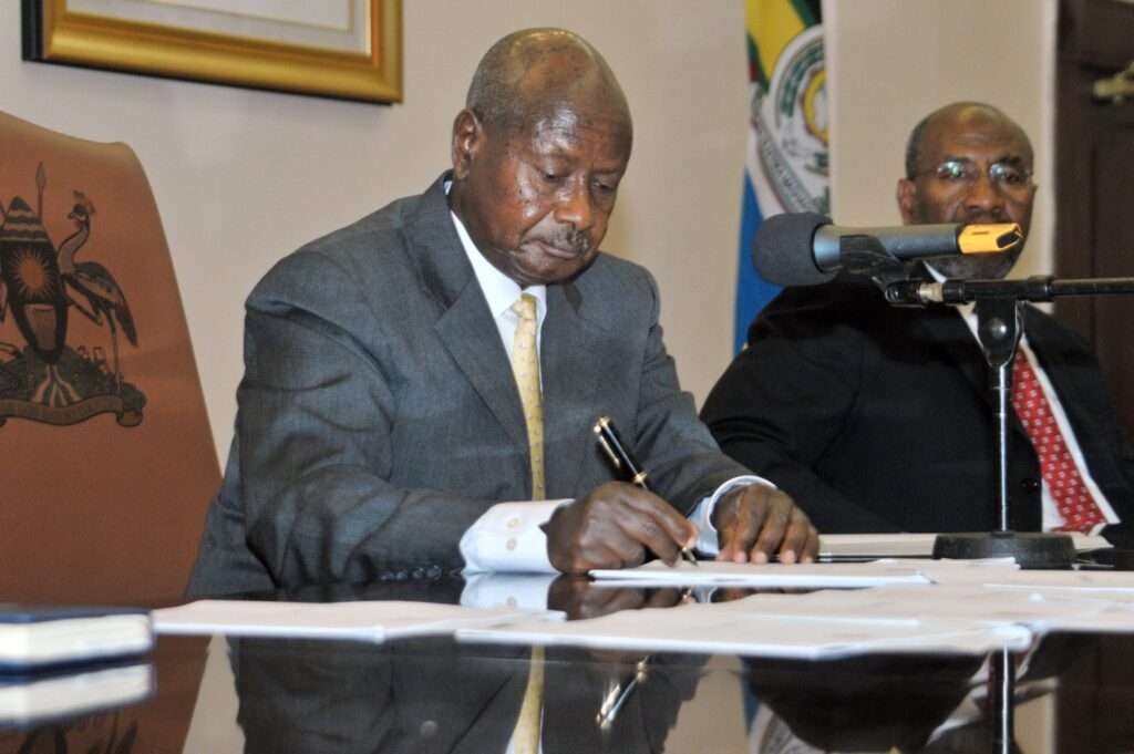 Museve sign the bill