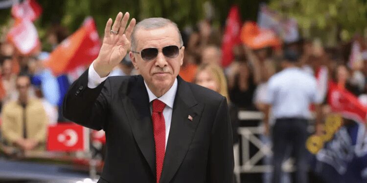Turkish President, Recep Tayyip Erdogan.