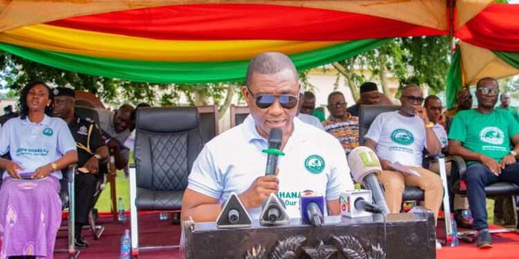 Deputy Minister for Lands and Natural Resources responsible for Mines, George Mireku Duker.