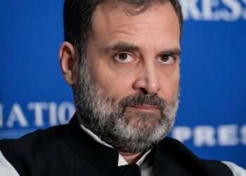 Indian opposition leader, Rahul Gandhi.