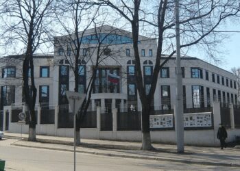 Russian embassy in Chisinau.