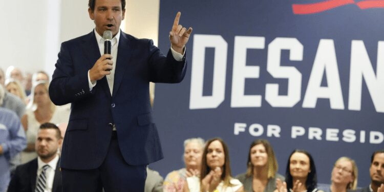 Gov. Ron DeSantis, Republican presidential hopeful.