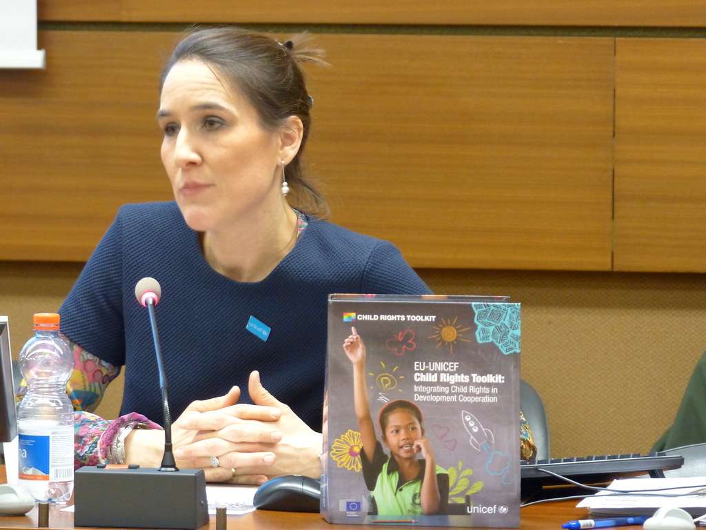 Vera Knaus UNICEF Global Lead on Migration and Displacement