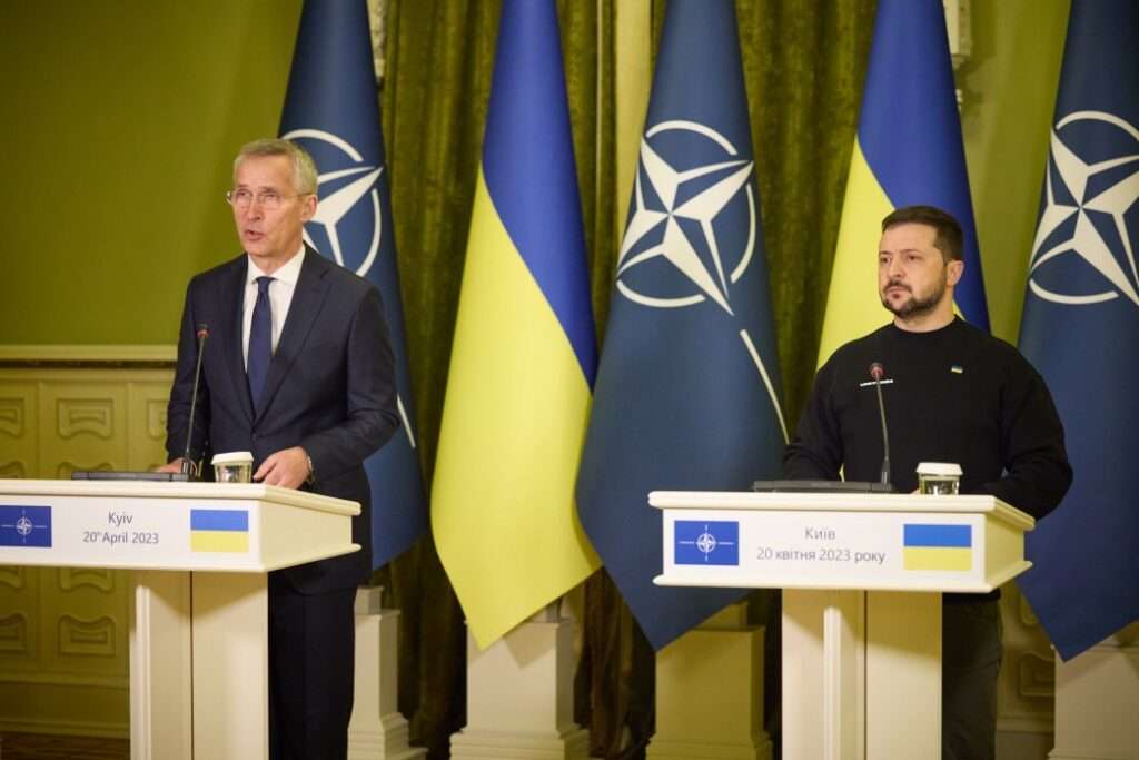 Zelenskyy and Stoltenberg