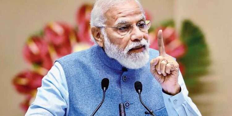 Indian Prime Minister, Narendra Modi.