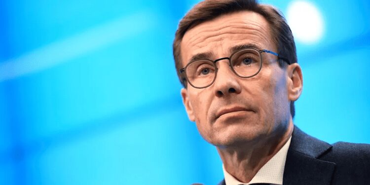 Swedish Prime Minister, Ulf Kristersson.