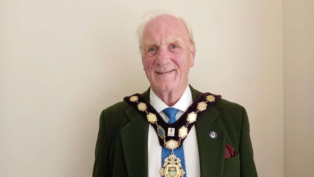 Ken Pollard Mayor of Shefford Council