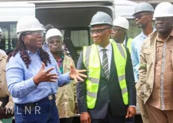 Deputy Minister for Lands and Natural Resources in charge of Mining, George Mireku Duker.