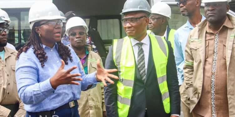 Deputy Minister for Lands and Natural Resources in charge of Mining, George Mireku Duker.