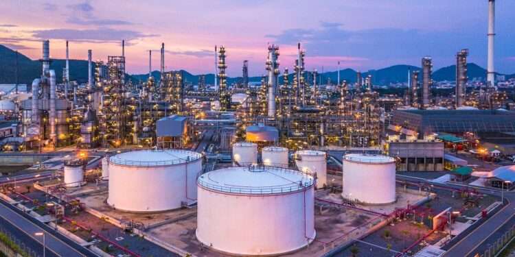 oil refinery purpose crude oil products