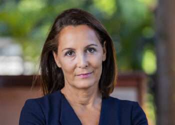 The Former French Ambassador to Ghana, Anne-Sophie Avé