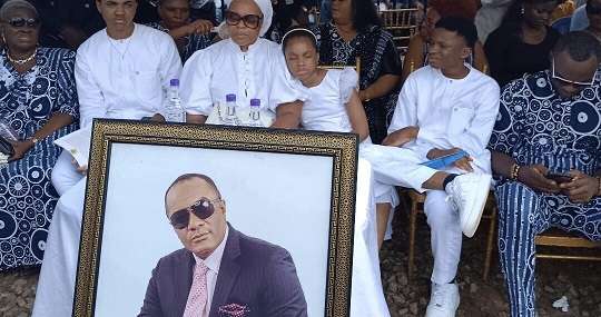 Saint Obi’s Widow Breaks Silence On Her Husband's Death 1 The wife and children of Saint Obi