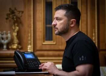 Ukrainian President, Volodymyr Zelenskyy.