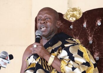 President of the National House of Chiefs, Ogyeahoho Yaw Gyebi II.