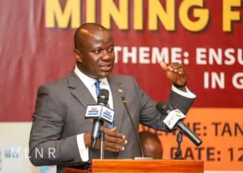 Minister for Lands and Natural Resources, Samuel A. Jinapor.