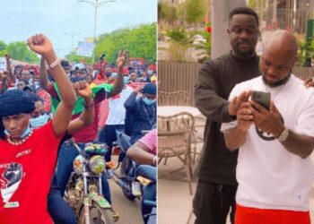 Ghanaian celebrities on #OccupyJulorbiHouse protest