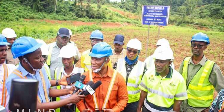 Deputy Minister for Lands and Natural Resource, George Mireku Duker.
