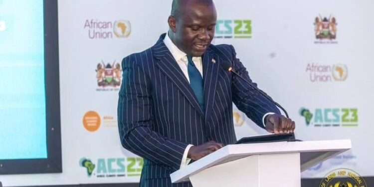 Minister for Lands and Natural Resources, Samuel A. Jinapor.