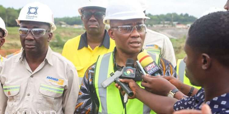 Deputy Minister for Lands and Natural Resources, George Mireku Duker.