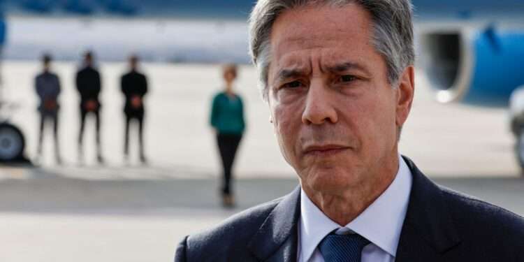 US Secretary of State, Antony Blinken.