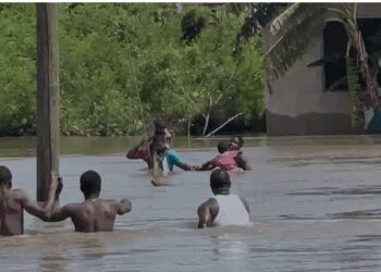Flooded Area in Dawhenya