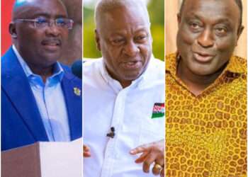 Mahama, Bawumia and Alan