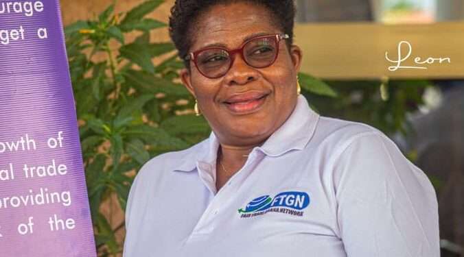 The President of the Fair Trade Ghana Network, Florence Blankson