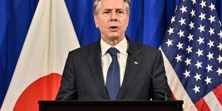 U.S Secretary of State, Antony Blinken.