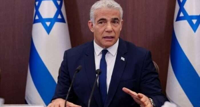 Israeli opposition leader, Yair Lapid.