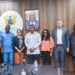 Deputy lands minister, George Mireku Duker and World Bank team.