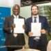 Minister for Lands and Natural Resources, Samuel Jinapor (left).