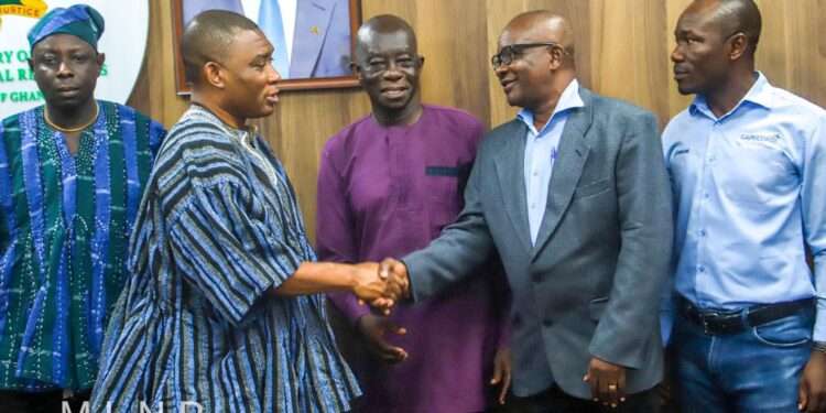 Deputy Lands Minister Lauds Cape Coast Resources For Ceding Part Of Concession 1 Deputy Minister for Lands and Natural Resources, responsible for Mining, George Mireku Duker.