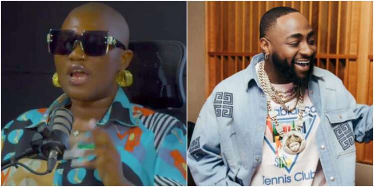 Nigerian lady and Davido