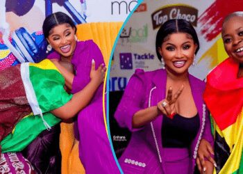 Nana Ama McBrown and Adu Safowah