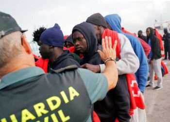 Migrants on Spanish Islands