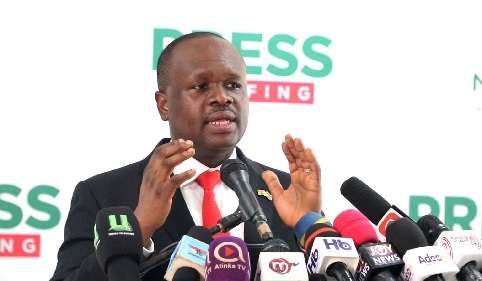 Dr. Boamah Omane, Director of Elections and IT for the NDC