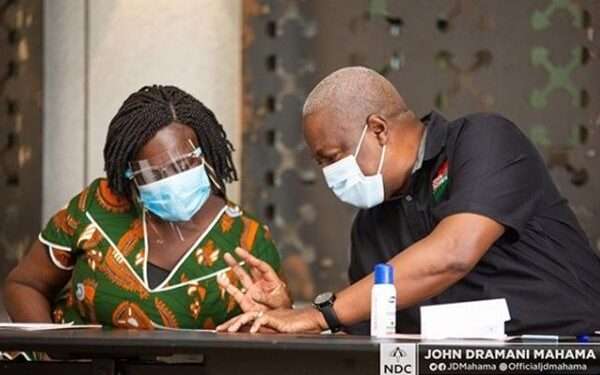 John Dramani Mahama and Professor Naana Jane Opoku Mahama