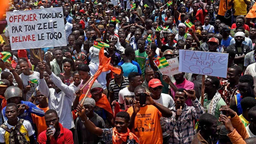 Fighting An Authoritarian Regime With Sword Of Protest 2 Togo protests