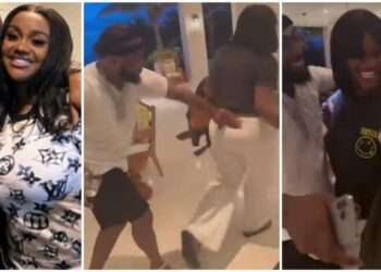 Davido and his wife, Chioma Adeleke