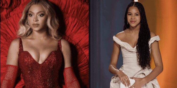 Beyoncé, Daughter Blue Ivy To Cast "Lion King" Prequel 1 Beyoncé and her eldest daughter, Blue Ivy Carter
