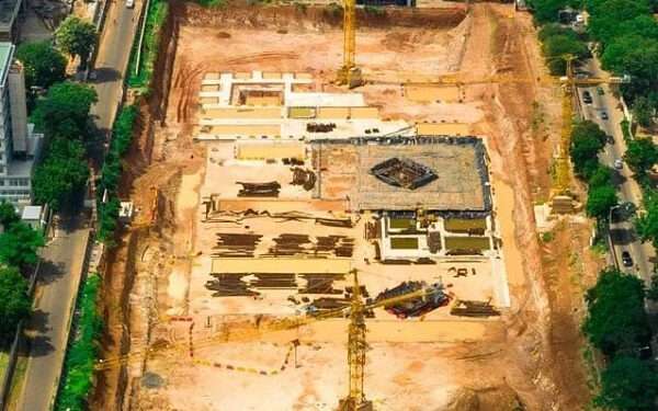 Area View of Ghana's Nationa Cathedral