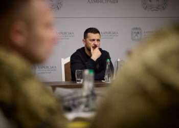 Ukraine's President, Volodymyr Zelenskyy.