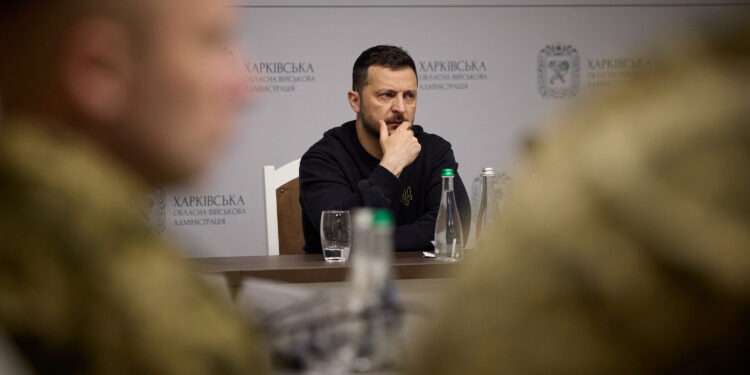 Ukraine's President, Volodymyr Zelenskyy.