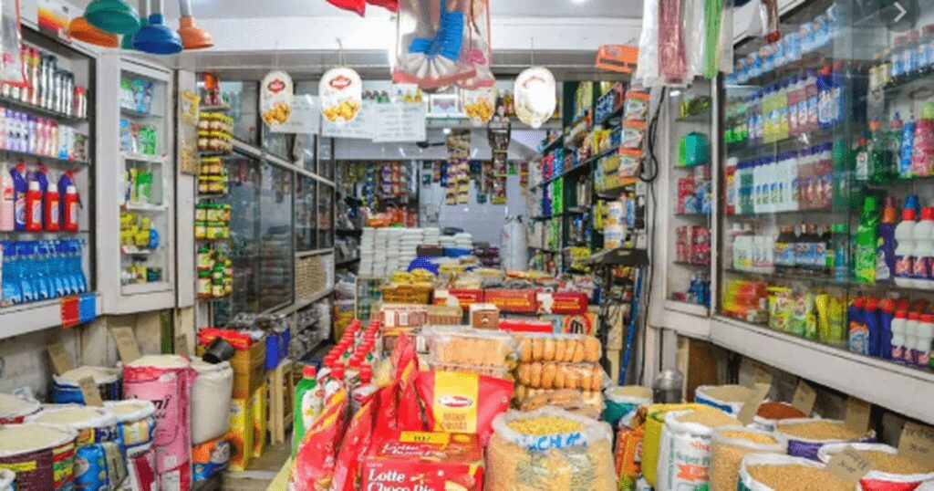 Provision shop in ghana