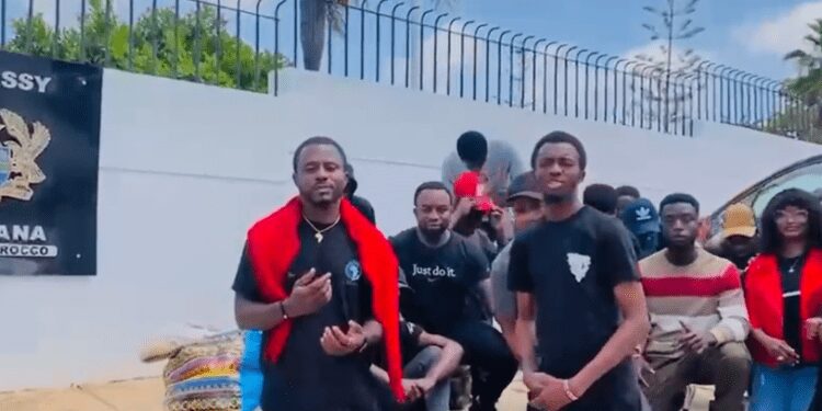 Some Ghanaian students on scholarship abroad